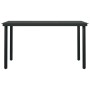 Juego de comedor de jardín 5 piezas negro de , Conjuntos de jardín - Ref: Foro24-3099169, Precio: 514,55 €, Descuento: %