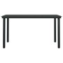 Juego de comedor para jardín 7 piezas negro de , Conjuntos de jardín - Ref: Foro24-3099266, Precio: 415,45 €, Descuento: %