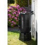 Nature Barril de lluvia 120L 51x81 cm negro de Nature, Barriles de lluvia - Ref: Foro24-423514, Precio: 102,31 €, Descuento: %