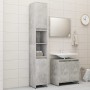 Concrete gray engineered wood 3-piece bathroom furniture set by , Bathroom furniture - Ref: Foro24-3056938, Price: 159,37 €, ...