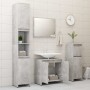 Concrete gray engineered wood 3-piece bathroom furniture set by , Bathroom furniture - Ref: Foro24-3056938, Price: 159,37 €, ...