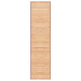 Brown bamboo rug 80x300 cm by vidaXL, Rugs - Ref: Foro24-247206, Price: 71,24 €, Discount: %