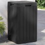 Anthracite gray PP outdoor trash can 38x38x65 cm by , Garbage cans and trash cans - Ref: Foro24-364224, Price: 144,99 €, Disc...