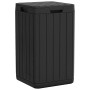 Anthracite gray PP outdoor trash can 38x38x65 cm by , Garbage cans and trash cans - Ref: Foro24-364224, Price: 144,99 €, Disc...