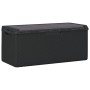 Garden storage box with anthracite PP seat cushion 350 L by , Outdoor storage boxes - Ref: Foro24-364213, Price: 163,01 €, Di...