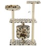 Cat scratching post with sisal post 95 cm beige prints by vidaXL, Cat furniture - Ref: Foro24-170515, Price: 55,38 €, Discoun...