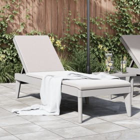 Gray PP lounger 186x60x29 cm by , Loungers - Ref: Foro24-364218, Price: 82,99 €, Discount: %