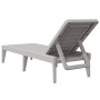 Gray PP lounger 186x60x29 cm by , Loungers - Ref: Foro24-364218, Price: 77,85 €, Discount: %