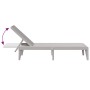 Gray PP lounger 186x60x29 cm by , Loungers - Ref: Foro24-364218, Price: 77,85 €, Discount: %