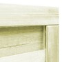 Puerta de valla madera de pino impregnada verde 100x100 cm de vidaXL, Puertas de jardín - Ref: Foro24-45315, Precio: 66,99 €,...