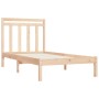 Estructura de cama madera maciza 90x190 cm de , Camas y somieres - Ref: Foro24-3105215, Precio: 81,93 €, Descuento: %