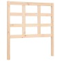 Estructura de cama con cabecero madera maciza de , Camas y somieres - Ref: Foro24-3193951, Precio: 88,98 €, Descuento: %