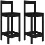 Set de bar 3 piezas madera maciza de pino negro de , muebles para cocinas y comedores - Ref: Foro24-3188136, Precio: 185,44 €...