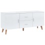 Weißes MDF-Sideboard 160x40x70 cm von vidaXL, Sideboards - Ref: Foro24-247305, Preis: 192,99 €, Rabatt: %