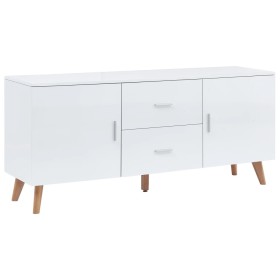 Aparador de MDF blanco 160x40x70 cm de vidaXL, Aparadores - Ref: Foro24-247305, Precio: 192,99 €, Descuento: %