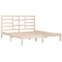 Estructura de cama madera maciza 180x200 cm de , Camas y somieres - Ref: Foro24-3105810, Precio: 132,10 €, Descuento: %