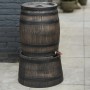 Nature Brown Wood Grain Rain Barrel 120 L 50.5x66 cm by Nature, rain barrels - Ref: Foro24-428533, Price: 202,74 €, Discount: %