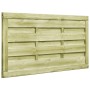 Fence gates 2 pcs impregnated pine wood 150x75 cm green by vidaXL, garden gates - Ref: Foro24-45320, Price: 110,56 €, Discoun...