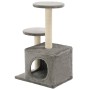 Rascador para gatos con poste rascador de sisal 60 cm gris de vidaXL, Mobiliario para gatos - Ref: Foro24-170517, Precio: 36,...