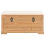 Storage chest with cushion 80x40x40 cm MDF by vidaXL, Storage trunks - Ref: Foro24-280033, Price: 204,96 €, Discount: %