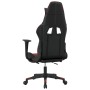 Gaming chair with massage function, footrest, synthetic leather, black and red wine. by , Gaming chairs - Ref: Foro24-345464,...