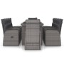 11-piece garden dining set with gray synthetic rattan cushions by , Garden sets - Ref: Foro24-3059348, Price: 1,00 €, Discoun...