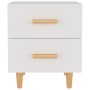 Nightstands 2 units white color 40x35x47.5 cm by vidaXL, Nightstands - Ref: Foro24-811971, Price: 80,80 €, Discount: %