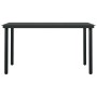 Juego de comedor de jardín 5 piezas gris y negro de , Conjuntos de jardín - Ref: Foro24-3099391, Precio: 285,49 €, Descuento: %