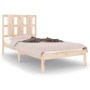 Solid wood bed frame 90x190 cm by , Beds and slatted bases - Ref: Foro24-3105565, Price: 85,99 €, Discount: %