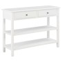 White MDF sideboard 110x35x80 cm by vidaXL, Sideboards - Ref: Foro24-280028, Price: 180,82 €, Discount: %