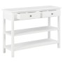 White MDF sideboard 110x35x80 cm by vidaXL, Sideboards - Ref: Foro24-280028, Price: 180,82 €, Discount: %