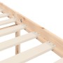 Doppelbett für Senioren mit Kopfteil aus Massivholz von , Betten und Lattenroste - Ref: Foro24-3195451, Preis: 140,89 €, Raba...