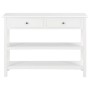 White MDF sideboard 110x35x80 cm by vidaXL, Sideboards - Ref: Foro24-280028, Price: 180,82 €, Discount: %