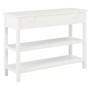 White MDF sideboard 110x35x80 cm by vidaXL, Sideboards - Ref: Foro24-280028, Price: 180,82 €, Discount: %