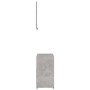 Juego de muebles de baño 3 pzas madera ingeniería gris hormigón de , Muebles de baño - Ref: Foro24-3056929, Precio: 124,24 €,...