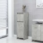 3-piece bathroom furniture set in gray concrete engineered wood by , Bathroom furniture - Ref: Foro24-3056929, Price: 124,24 ...