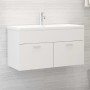 Furniture with white engineered wood sink by , bathroom vanities - Ref: Foro24-3071288, Price: 277,33 €, Discount: %