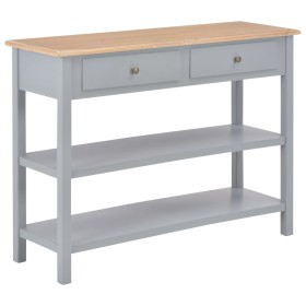 Aparador de MDF 110x35x80 cm gris de vidaXL, Aparadores - Ref: Foro24-280030, Precio: 186,99 €, Descuento: %