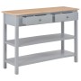 Aparador de MDF 110x35x80 cm gris de vidaXL, Aparadores - Ref: Foro24-280030, Precio: 187,34 €, Descuento: %