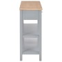 Aparador de MDF 110x35x80 cm gris de vidaXL, Aparadores - Ref: Foro24-280030, Precio: 187,34 €, Descuento: %