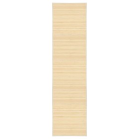 Natural color bamboo rug 80x300 cm by vidaXL, Rugs - Ref: Foro24-247199, Price: 70,99 €, Discount: %