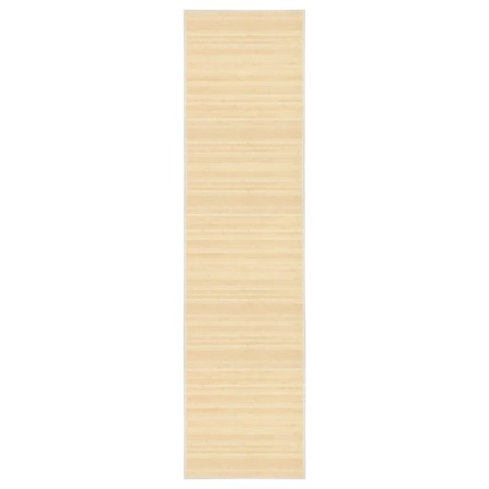 Natural color bamboo rug 80x300 cm by vidaXL, Rugs - Ref: Foro24-247199, Price: 46,77 €, Discount: %