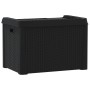 Storage box for garden in anthracite grey PP 125 L by , Outdoor storage boxes - Ref: Foro24-364209, Price: 78,75 €, Discount: %