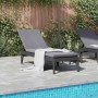 Anthracite grey PP sun lounger 186x60x29 cm by , Loungers - Ref: Foro24-364221, Price: 94,33 €, Discount: %