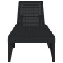 Anthracite grey PP sun lounger 186x60x29 cm by , Loungers - Ref: Foro24-364221, Price: 94,33 €, Discount: %