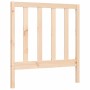 Estructura de cama con cabecero madera maciza de , Camas y somieres - Ref: Foro24-3193756, Precio: 89,87 €, Descuento: %