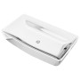 Washbasin 71x38x13.5 cm silver ceramic by vidaXL, Sinks - Ref: Foro24-143479, Price: 114,42 €, Discount: %