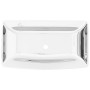 Lavabo 71x38x13,5 cm cerámica plateado de vidaXL, Lavabos - Ref: Foro24-143479, Precio: 114,42 €, Descuento: %