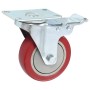 Swivel wheels with double brakes 4 units 100 mm by vidaXL, Material handling - Ref: Foro24-143472, Price: 29,98 €, Discount: %