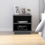 Gray solid pine wood bedside table 40x34x40 cm by vidaXL, Nightstands - Ref: Foro24-813329, Price: 34,33 €, Discount: %